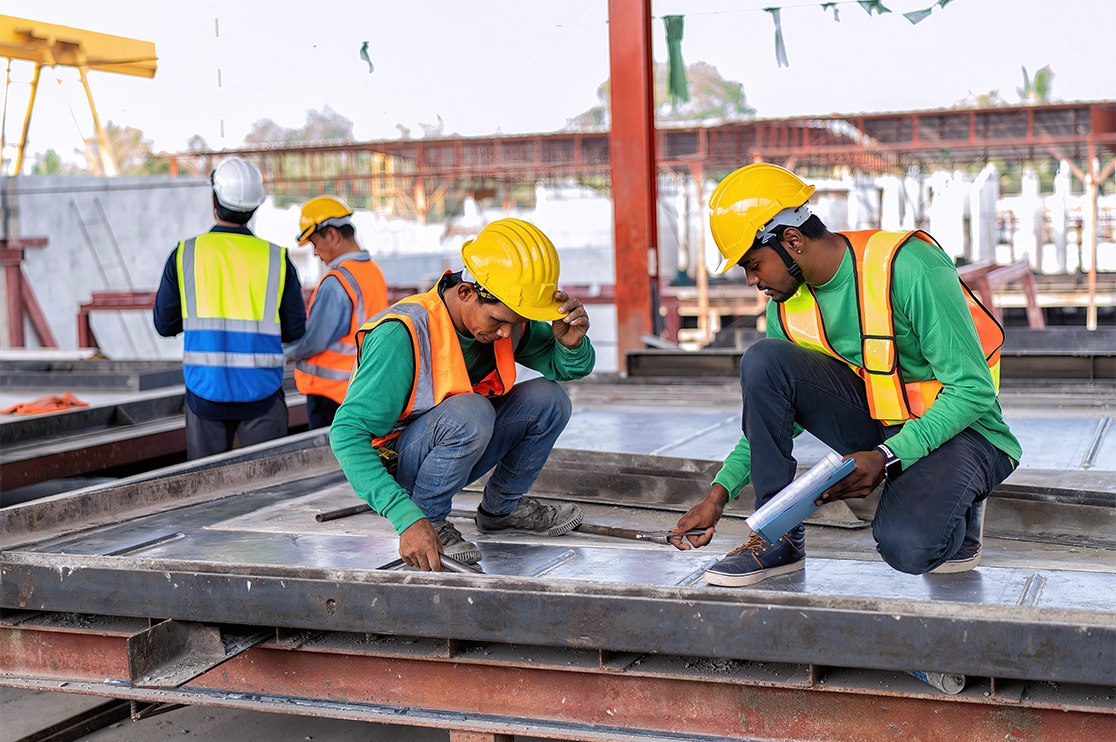 Site cast concrete
