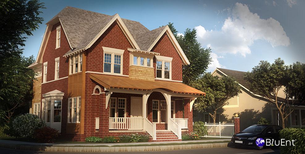 High Quality 3D Exterior Rendering
