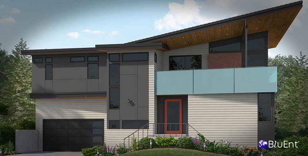 Exterior Architectural Rendering for US, UK, and Canada