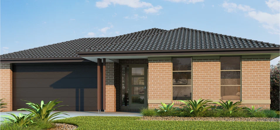 Detailed 3D Exterior Rendering Model of UK Home