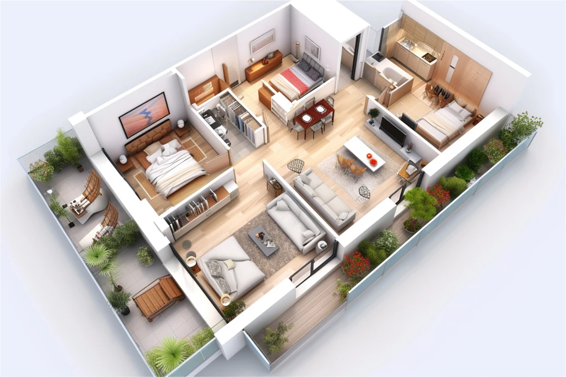 11+ Common Mistakes in 2D Floor Plan to 3D Model Conversion (and Proven ways to handle it)