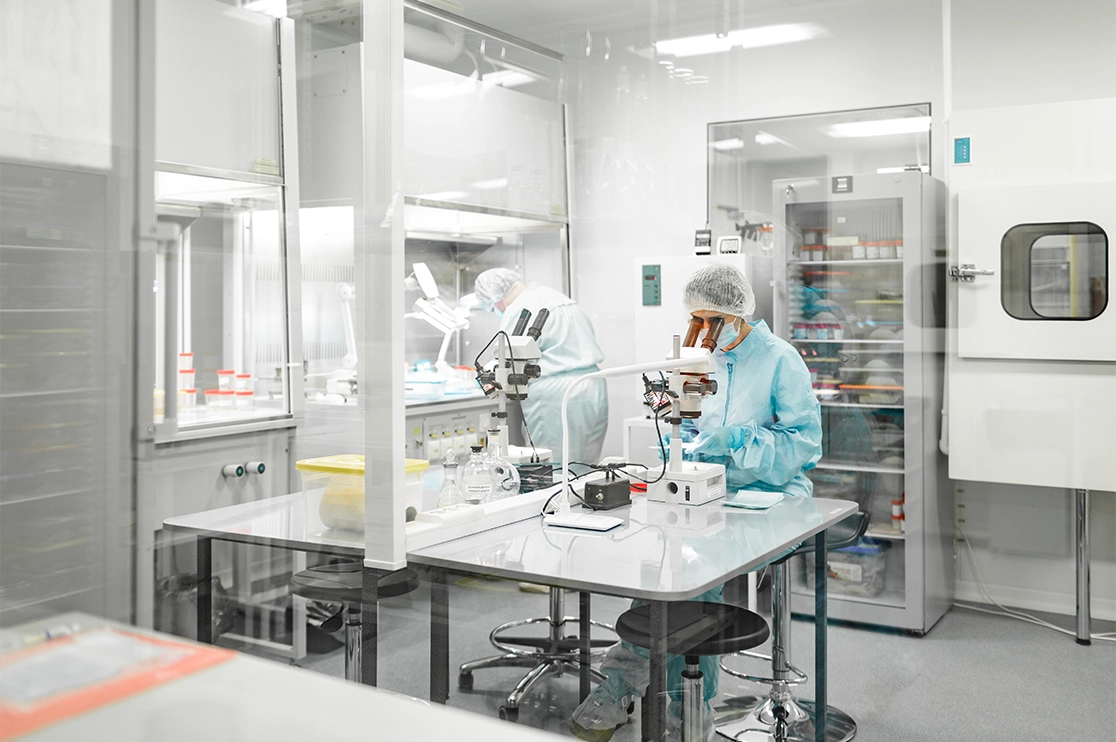 Windows Fitted Laboratory Design with Insect Screens