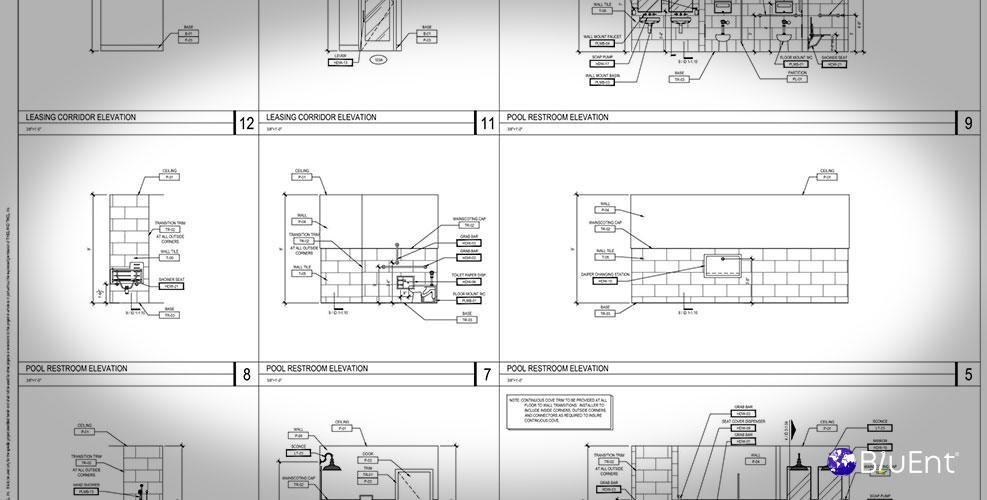 Floor Plans, Elevations & Construction Drawings
