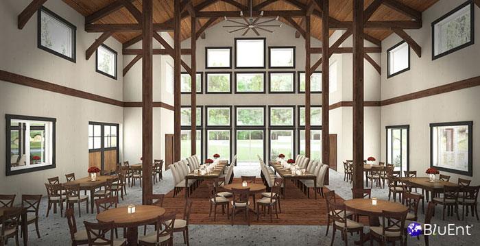 Interior Rendering with Woodwork by BluEntCAD