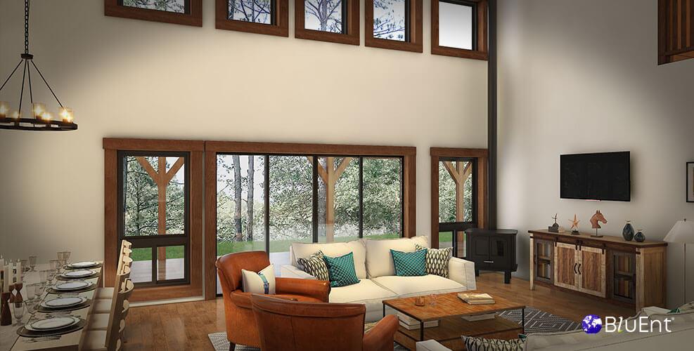 3D Interior Rendering and Visualization