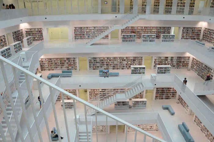 Key Construction Drawings Elements in Modern Library Design
