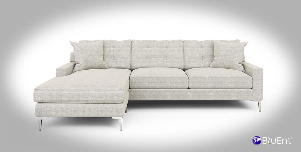 Product Rendering of Couch, Sofa, Davenport for US project