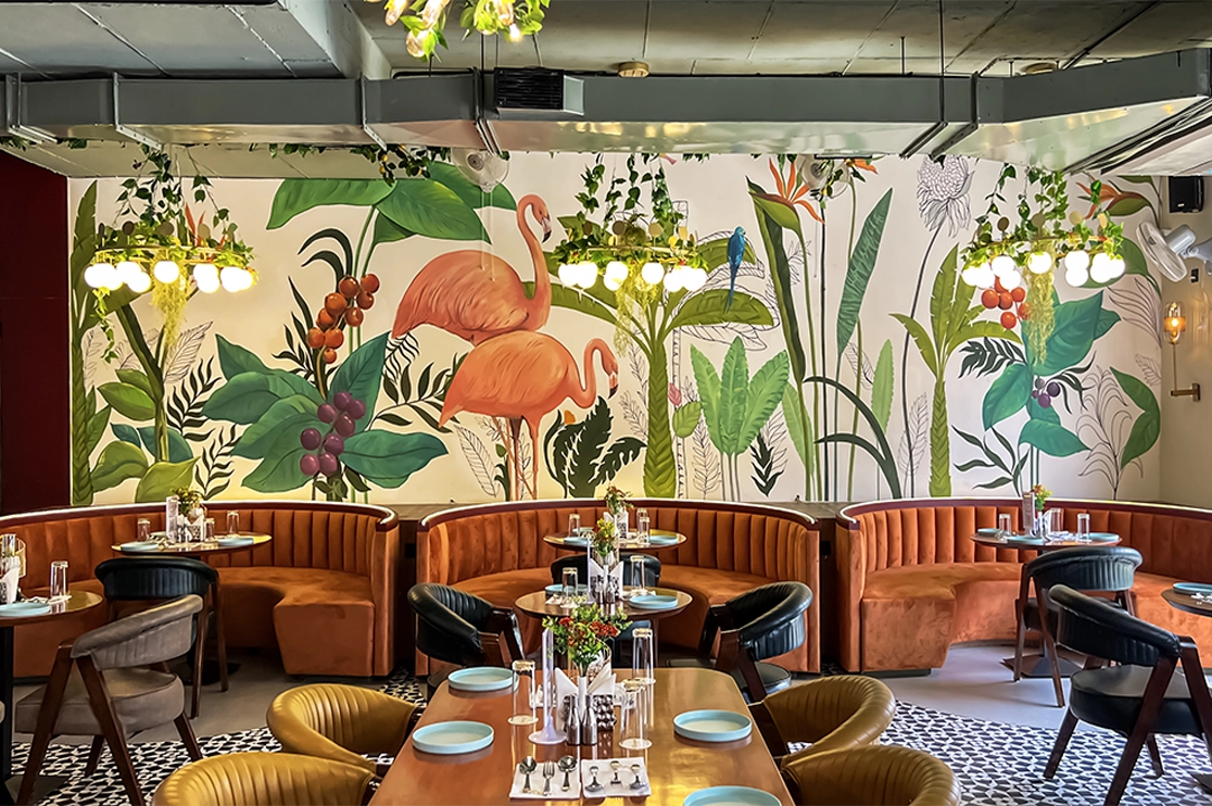 Role of Artwork in Restaurant